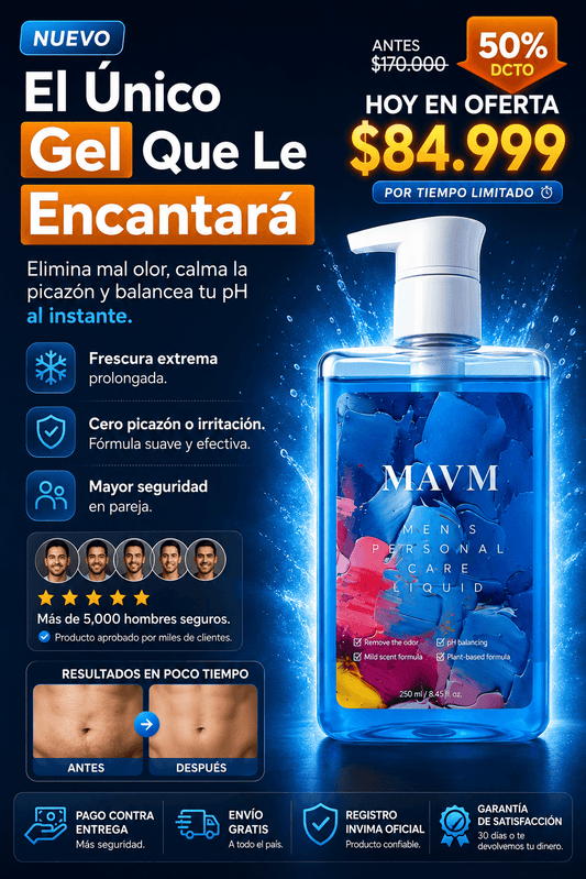 MAVM MEN’S PERSONAL CARE LIQUID 360ML