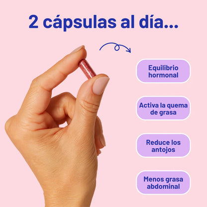 MENOZEN® Cápsulas Adelgazantes Menopausia - Recupera tu cuerpo.
