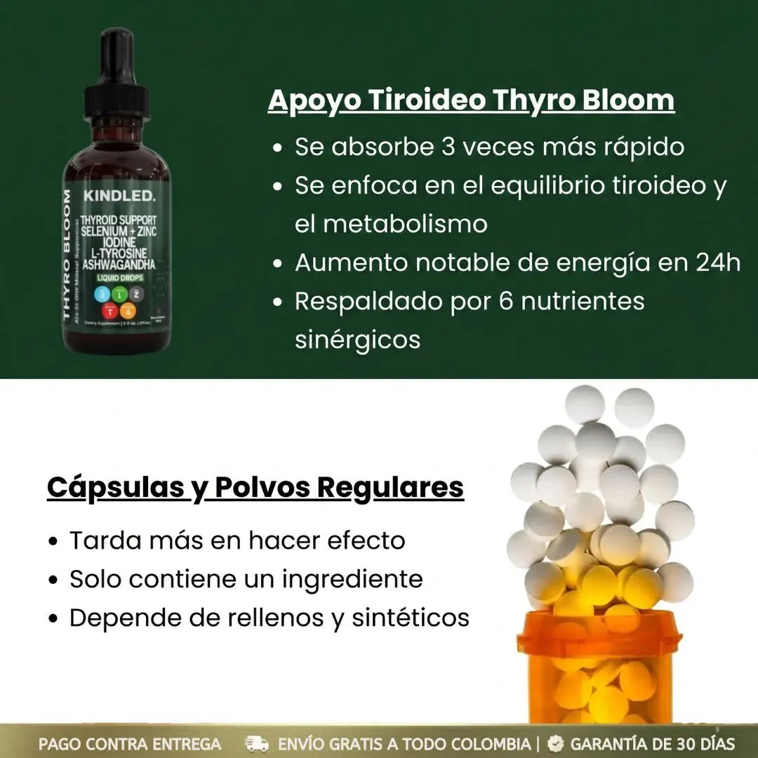 KINDLED® - Recupera tu pelo, peso ideal y energia diaria + ¡Guia GRATIS! de batidos de $5.000 pesos para regular tus hormonas