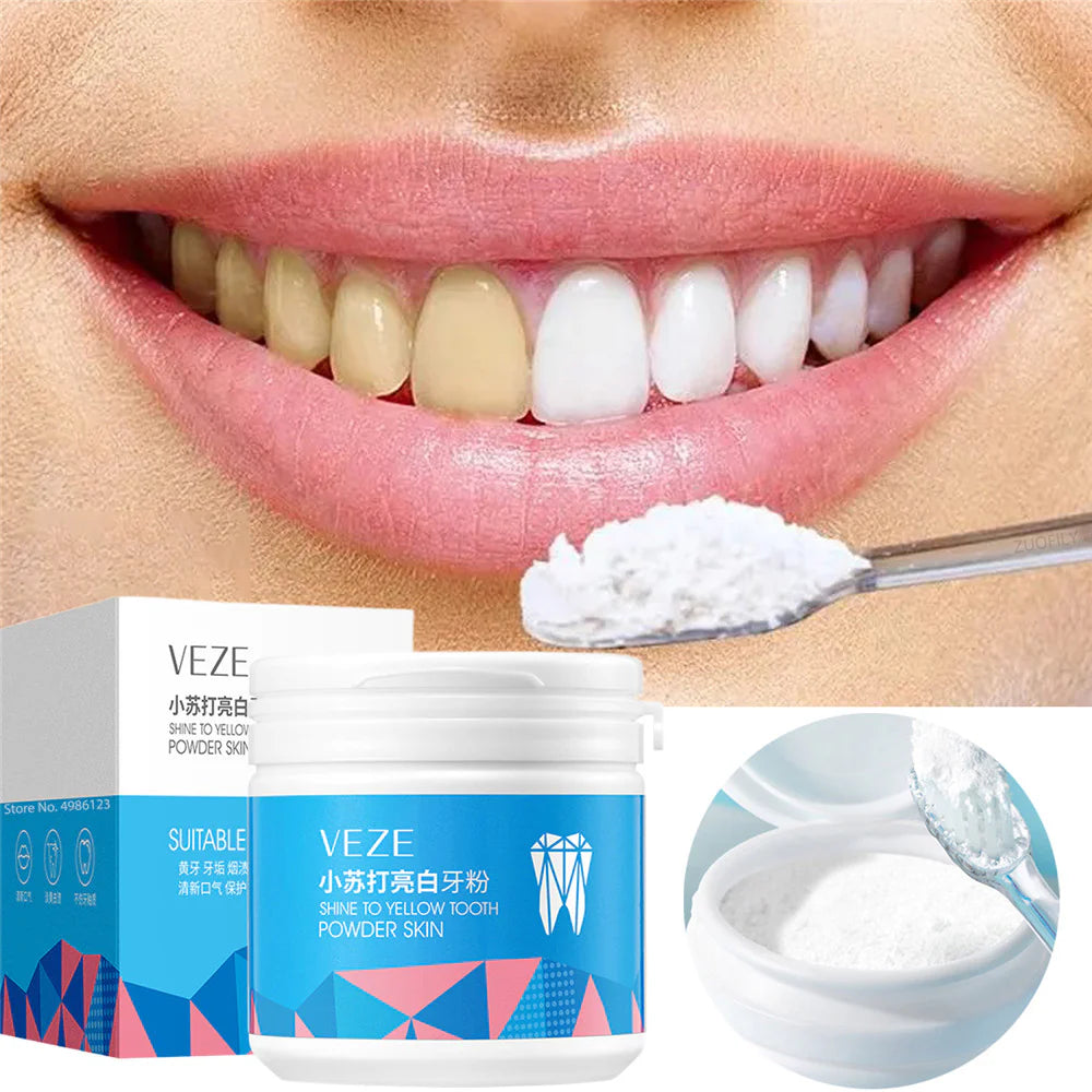 Polvo Natural Blanqueador Dental - VEZE