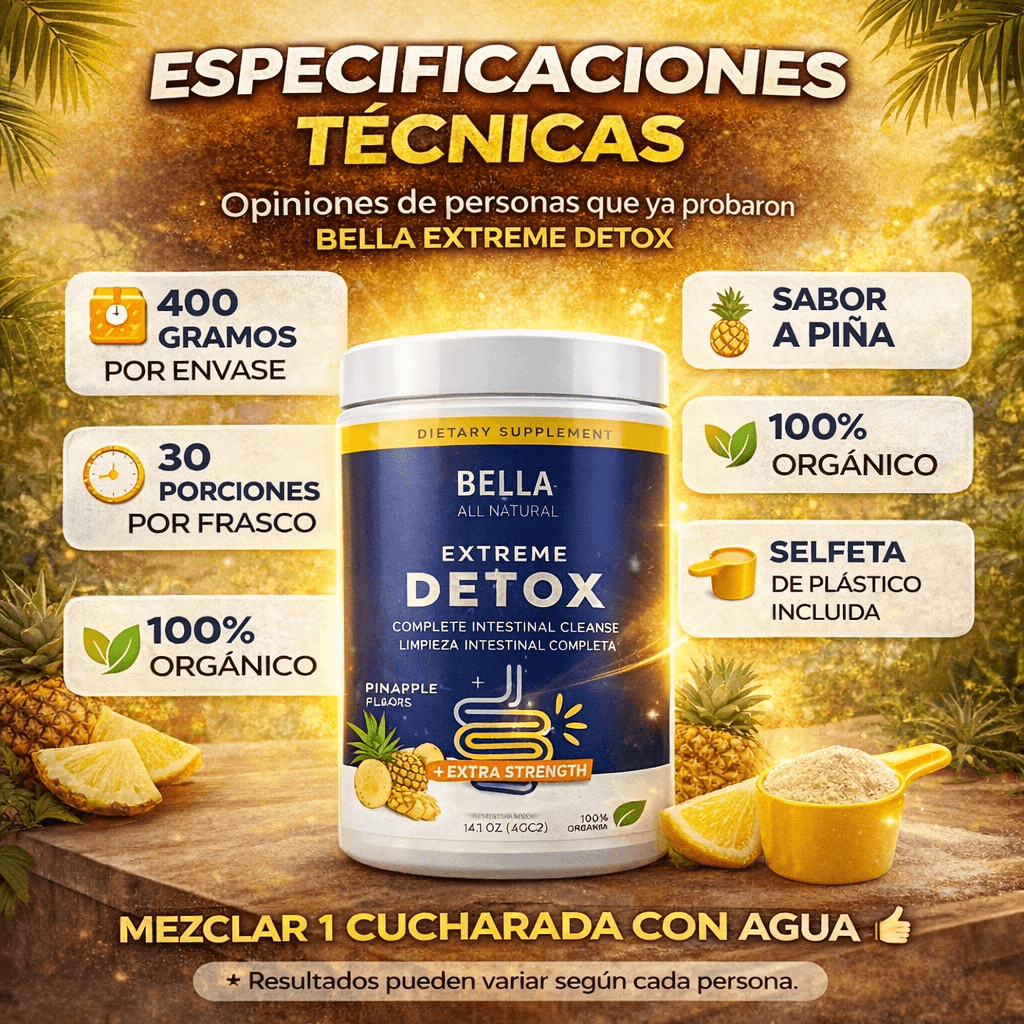 DetoxBella - ¡Elimina la Inflamación Abdominal!