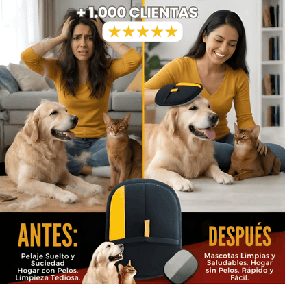 GUANTECLEAR® - ELIMINA EL PELO DE TUS MUEBLES Y ROPA