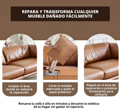 Cuerimax- Repara superficies dañadas, peladas o envejecidas + Guia GRATIS "Ideas para renovar tus espacios o accesorios"