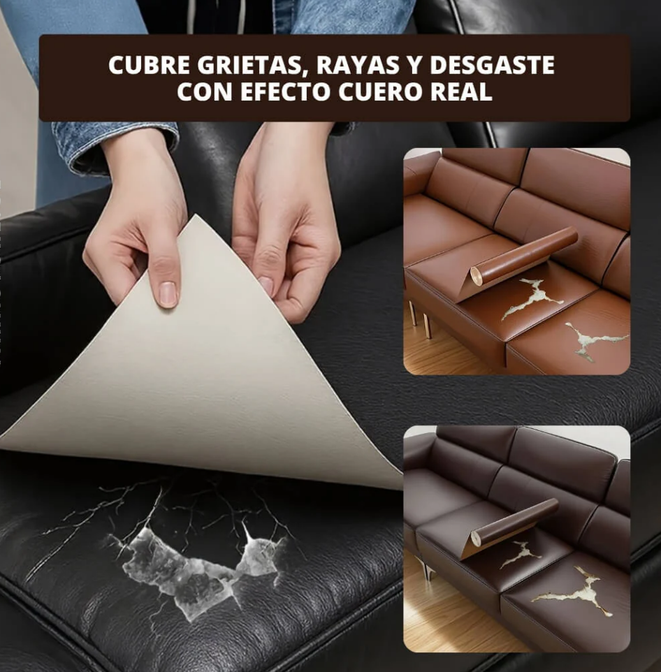 Cuerimax- Repara superficies dañadas, peladas o envejecidas + Guia GRATIS "Ideas para renovar tus espacios o accesorios"