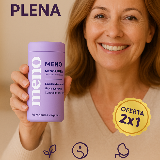 MENOZEN® Cápsulas Adelgazantes Menopausia - Recupera tu cuerpo.