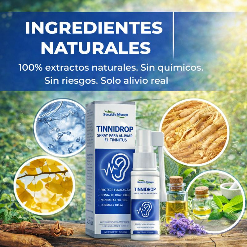 TINNIDROP - ALIVIO Y LIMPIEZA PROFUNDA