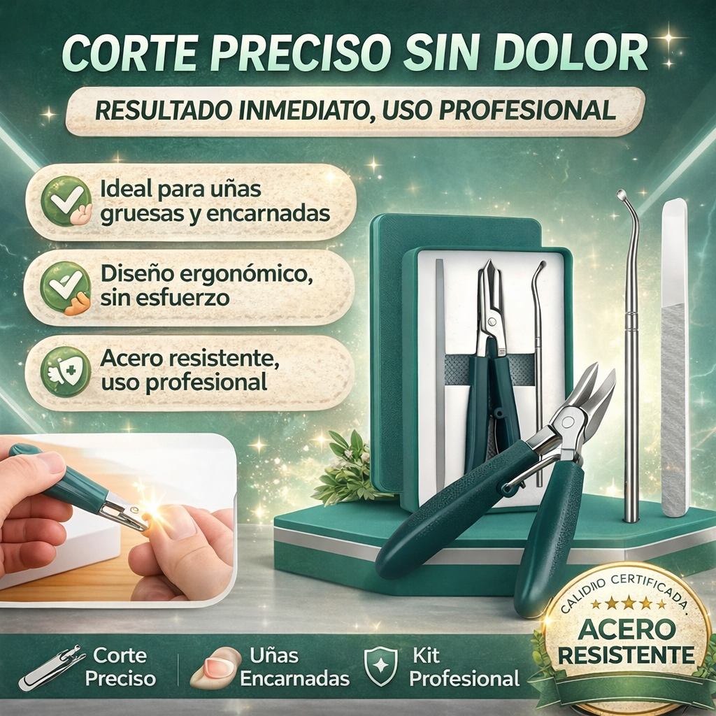 Kit Cortex Pro - ¡Adiós uñas encarnadas hoy!