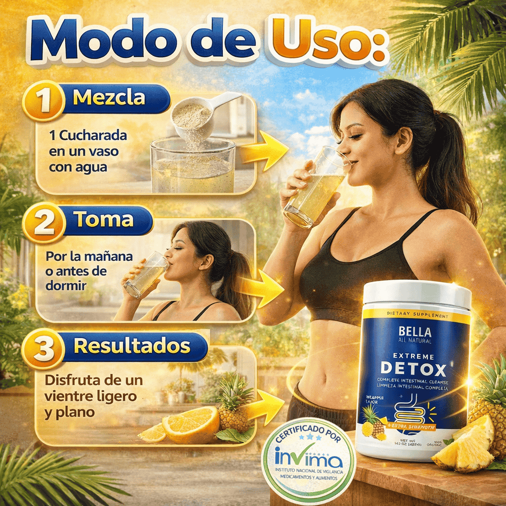 DetoxBella - ¡Elimina la Inflamación Abdominal!