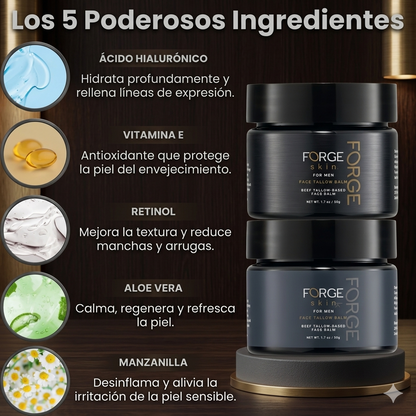 Forge™ – Elimina la apariencia de cansancio y envegecimiento + Guía "El Codigo Del Atractivo" GRATIS
