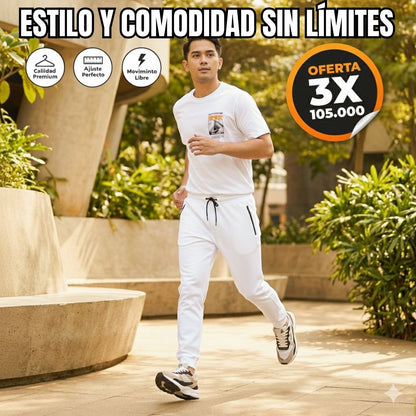 Jogger Urbano – Comodidad + Estilo para Tu Día a Día