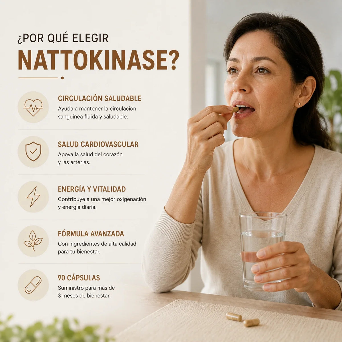 Nattokinase disuelve obstrucciones y limpia tus arterias equilibrando la presion arterial + Guia GRATIS "El Protocolo del Falso Cansancio"