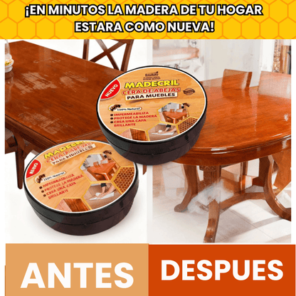 Cera_ Andina // Adiós madera reseca hoy