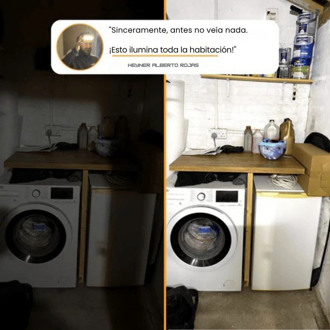 LumiLight® Ilumina TODO a tu alrededor sin usar las manos