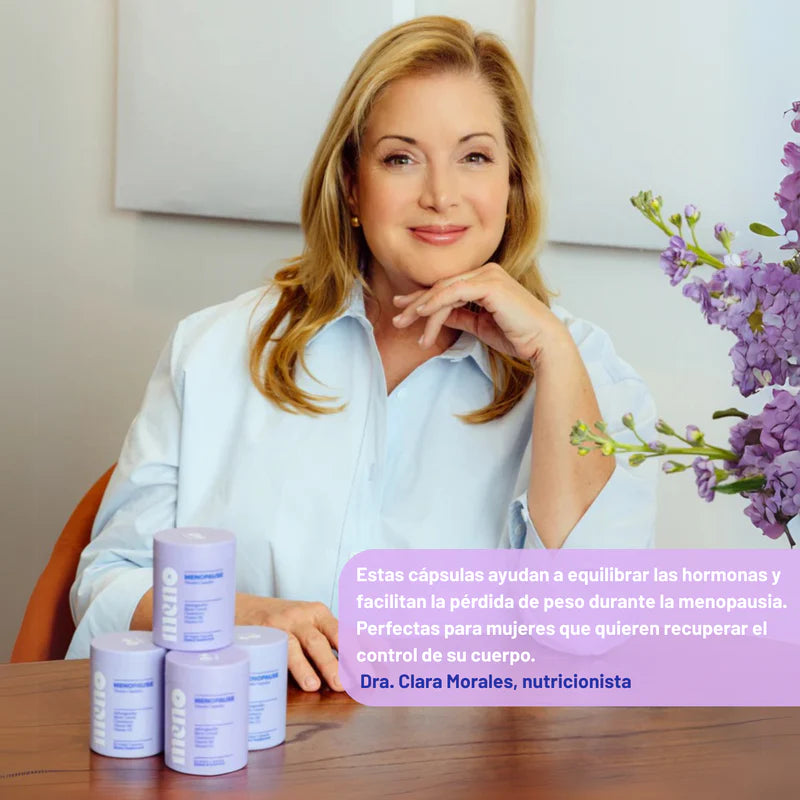 MENOZEN® Cápsulas Adelgazantes Menopausia - Recupera tu cuerpo.