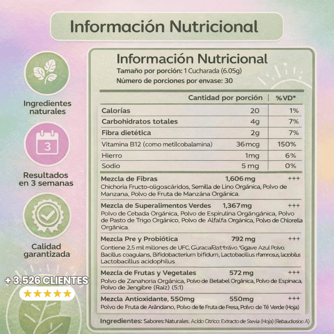 BLOOM GREENS: AYUDA A ELIMINAR TUS PARASITOS EN POCO TIEMPO- INCLUYE GUIA DE RECETAS SALUDABLES