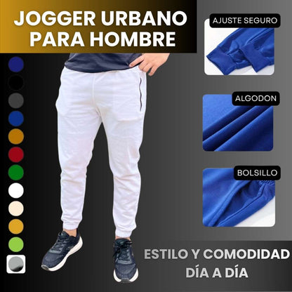 Jogger Urbano – Comodidad + Estilo para Tu Día a Día