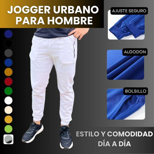 Jogger Urbano – Comodidad + Estilo para Tu Día a Día