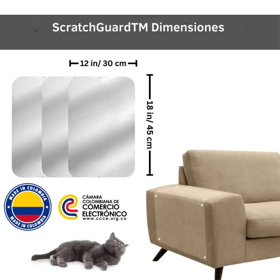 ScratchGuard™ – Protector Premium para Muebles | SET x4 + REGALOS GRATIS 🐾