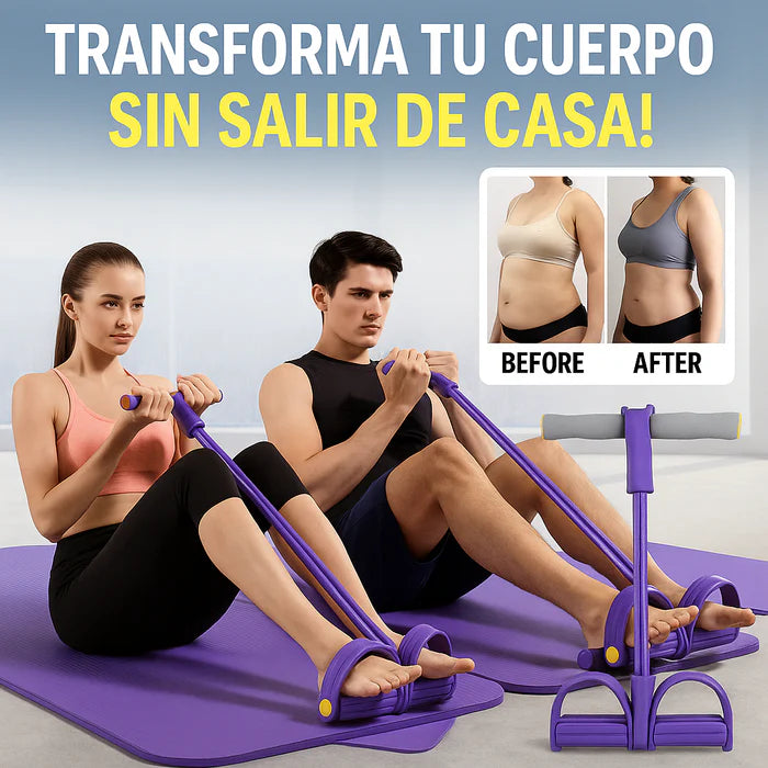 BodyFlex Set®️-Quema grasa y tonifica tu cuerpo + Gratis Banda de estiramiento
