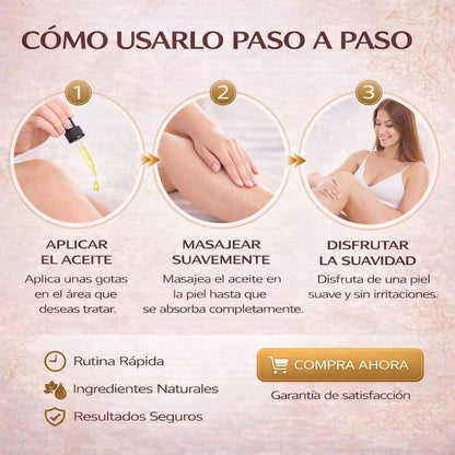 Cyperus Rotundus Oil 30ml - ¡Reduce crecimiento de vello sin irritaciones!