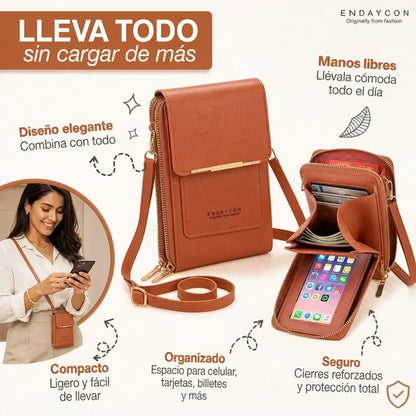 Bolso Mágico Touch porta celular y documentos TODO EN UNO
