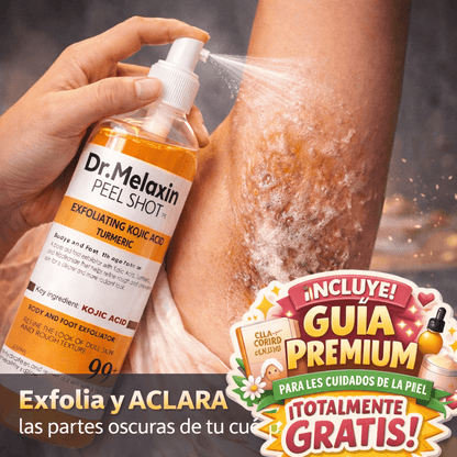 MELAXIN: ACLARA TUS PARTES OSCURAS EN POCO TIEMPO- INCLUYE GUIA PARA EL CUIDADO DE LA PIEL
