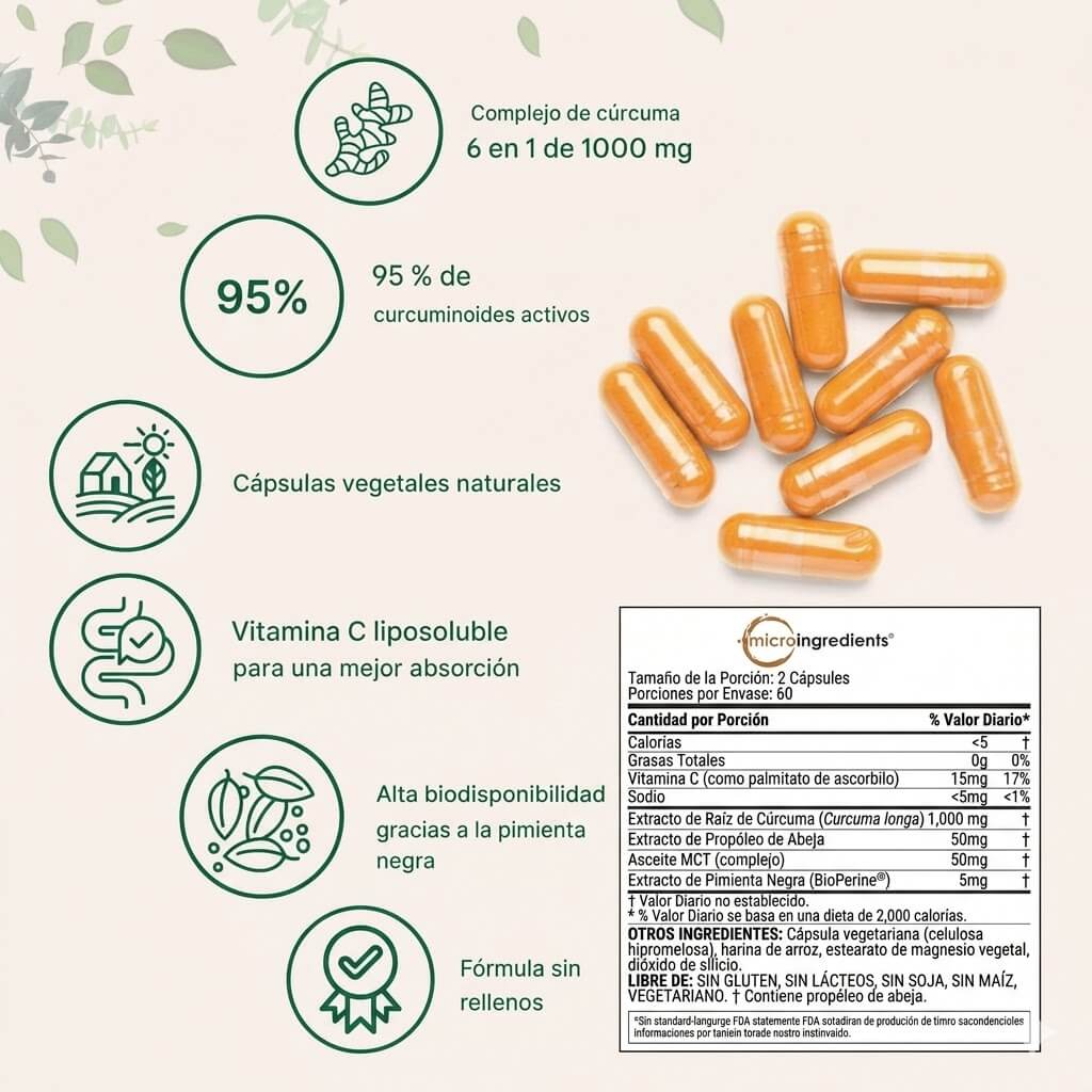 TUMERIC CÚRCUMA®: ALIVIA EL DOLOR DE CADERA EN POCO TIEMPO - INCLUYE GUÍA DE EJERCICIOS PARA MEJORAR LA MOVILIDAD