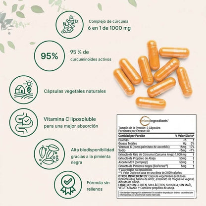 TUMERIC CÚRCUMA®: ALIVIA EL DOLOR DE CADERA EN POCO TIEMPO - INCLUYE GUÍA DE EJERCICIOS PARA MEJORAR LA MOVILIDAD