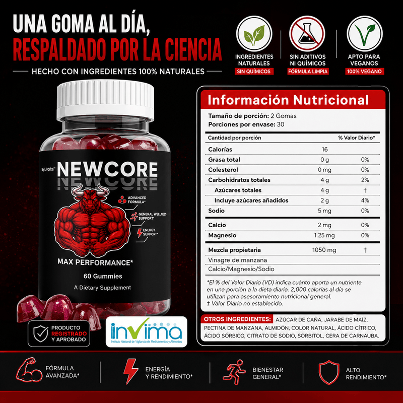 NewCore Gomas — resultados