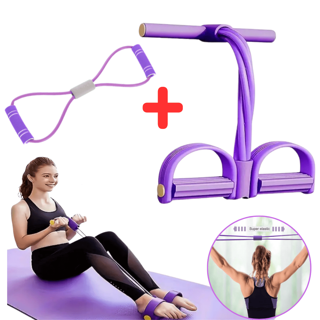 BodyFlex Set®️-Quema grasa y tonifica tu cuerpo + Gratis Banda de estiramiento