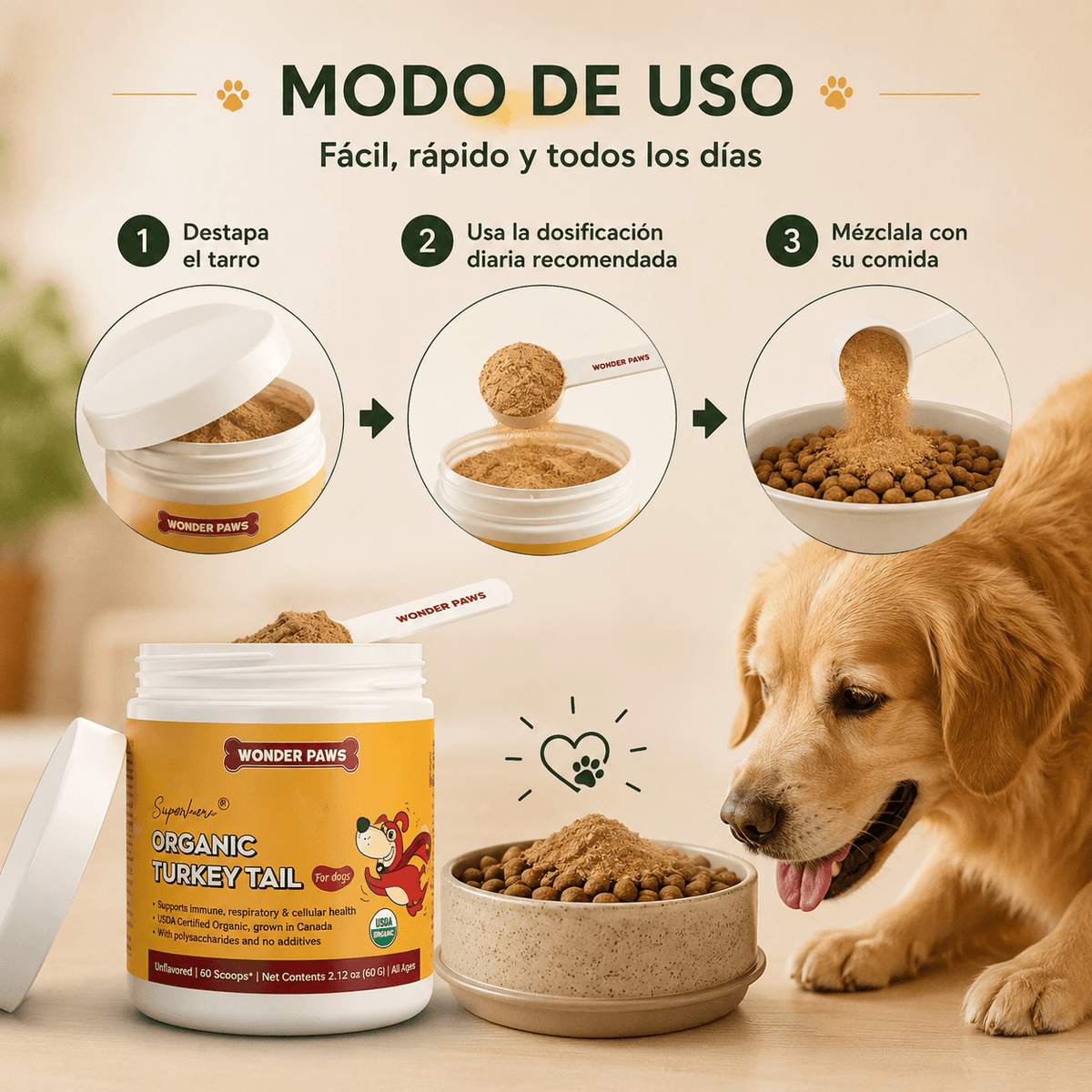 Wonder Paws® + RECIBE GRATIS NUESTRA GUÍA DE ALIMENTACIÓN PARA PERROS
