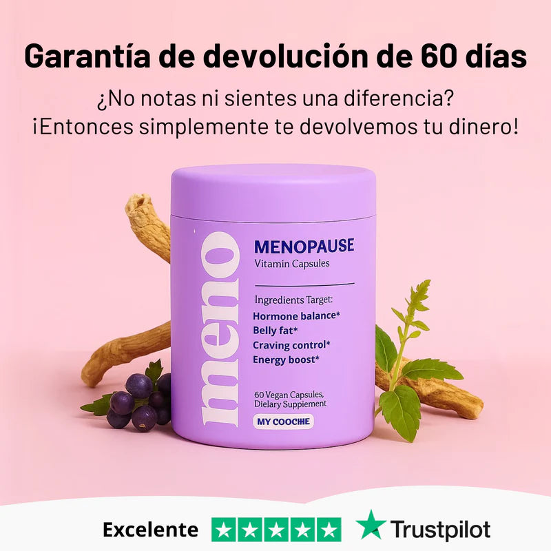 MENOZEN® Cápsulas Adelgazantes Menopausia - Recupera tu cuerpo.