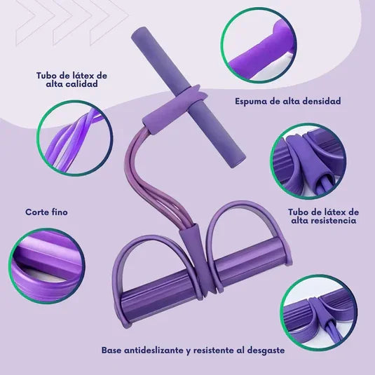 BodyFlex Set®️-Quema grasa y tonifica tu cuerpo + Gratis Banda de estiramiento